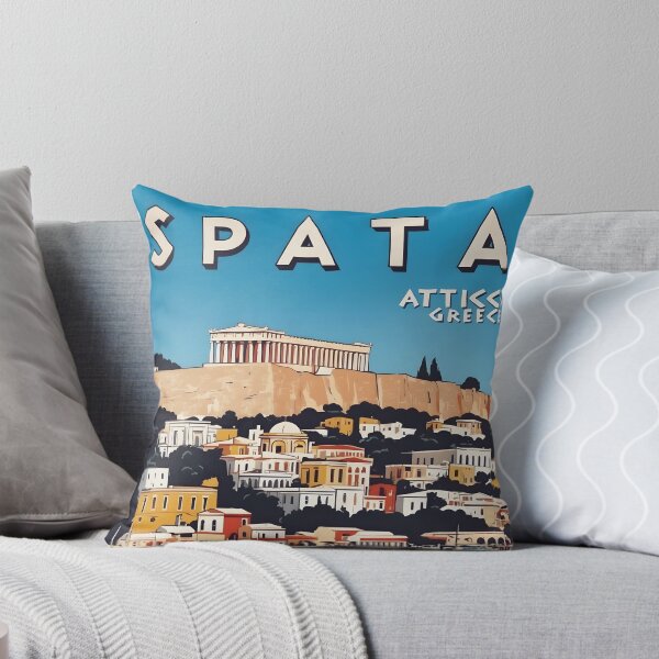 Item preview, Spata Attica Greece Vintage Travel Retro Tourism designed and sold by TravelersGems.