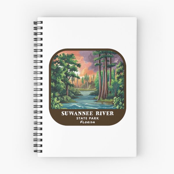 Item preview, Vintage Suwannee River State Park (Florida State Park) designed and sold by RabbitK.