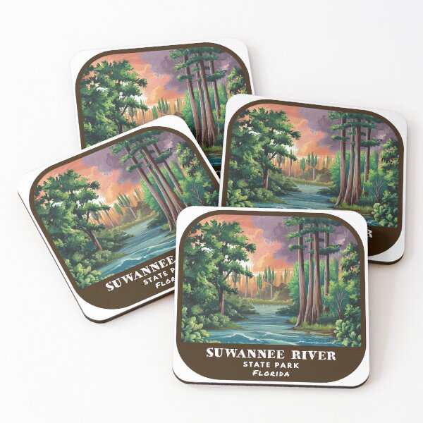 Item preview, Vintage Suwannee River State Park (Florida State Park) designed and sold by RabbitK.