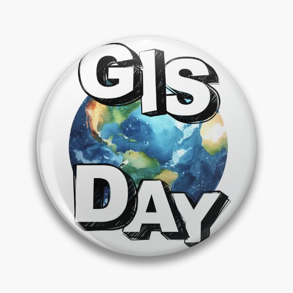 Item preview, Celebrate GIS Day – Watercolor Earth Design designed and sold by Carley Anne Plans.