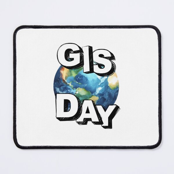 Item preview, Celebrate GIS Day – Watercolor Earth Design designed and sold by Carley Anne Plans.
