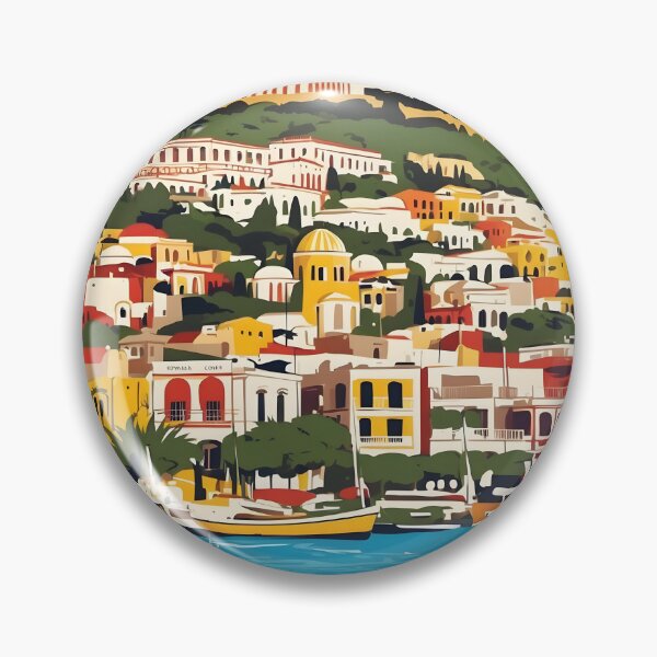 Item preview, Artemida Attica Greece Vintage Travel Retro Tourism designed and sold by TravelersGems.