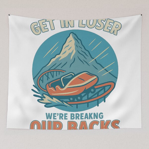 Item preview, Get in Loser – Matterhorn Bobsleds Disney Parks Shirt designed and sold by Zippitydodads.