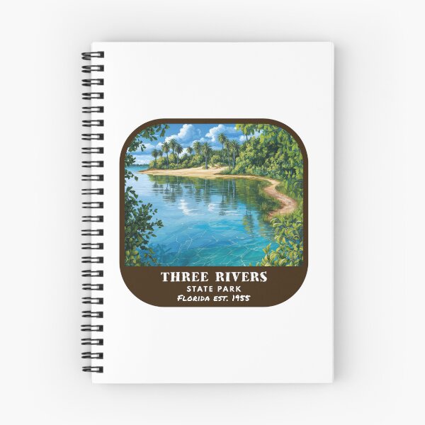 Item preview, Vintage Three Rivers State Park (Florida State Park) designed and sold by RabbitK.
