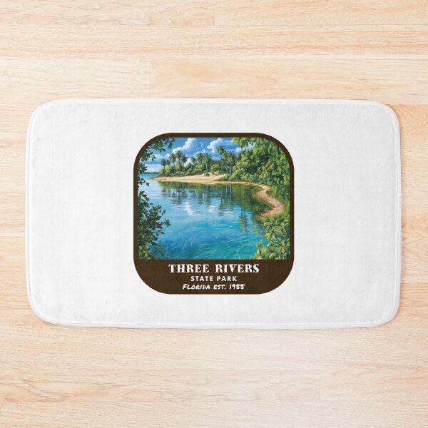 Item preview, Vintage Three Rivers State Park (Florida State Park) designed and sold by RabbitK.