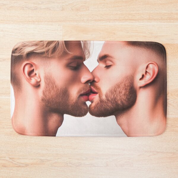 Item preview, The soft touch of a man's lips designed and sold by RAMxLOVE.