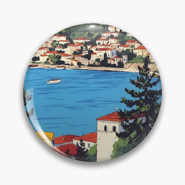 Item preview, Stavroupoli Attica Greece Vintage Travel Retro Tourism designed and sold by TravelersGems.