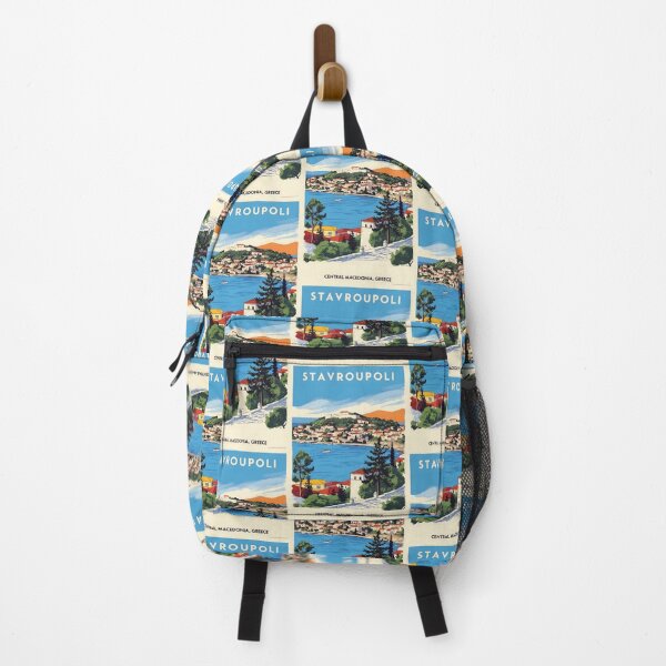 Item preview, Stavroupoli Attica Greece Vintage Travel Retro Tourism designed and sold by TravelersGems.