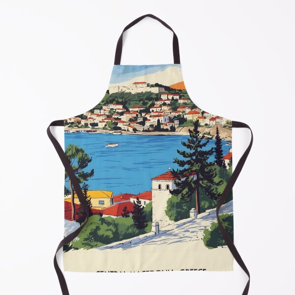 Item preview, Stavroupoli Attica Greece Vintage Travel Retro Tourism designed and sold by TravelersGems.