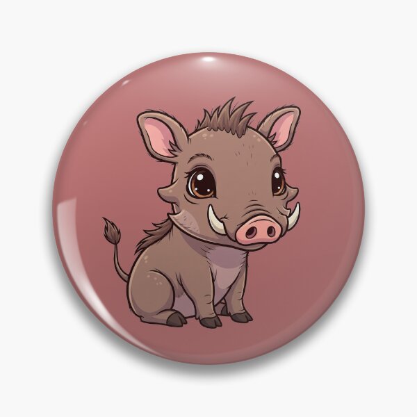 Item preview, Cute Baby Warthog With Big Eyes designed and sold by LightArt25.