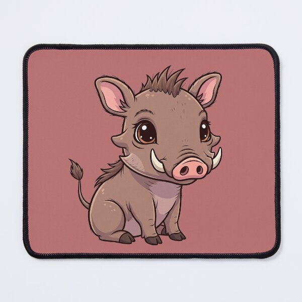 Item preview, Cute Baby Warthog With Big Eyes designed and sold by LightArt25.
