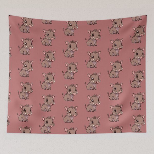 Item preview, Cute Baby Warthog With Big Eyes designed and sold by LightArt25.