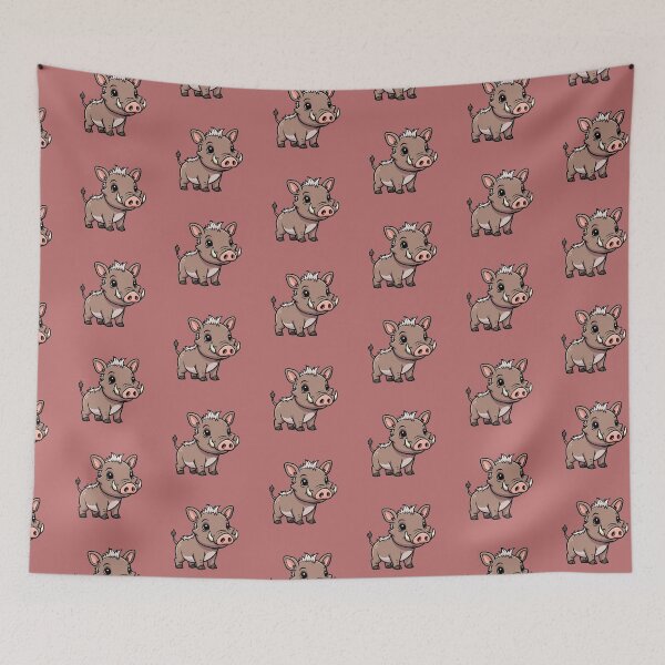 Item preview, Cute Baby Warthog With Big Eyes designed and sold by LightArt25.