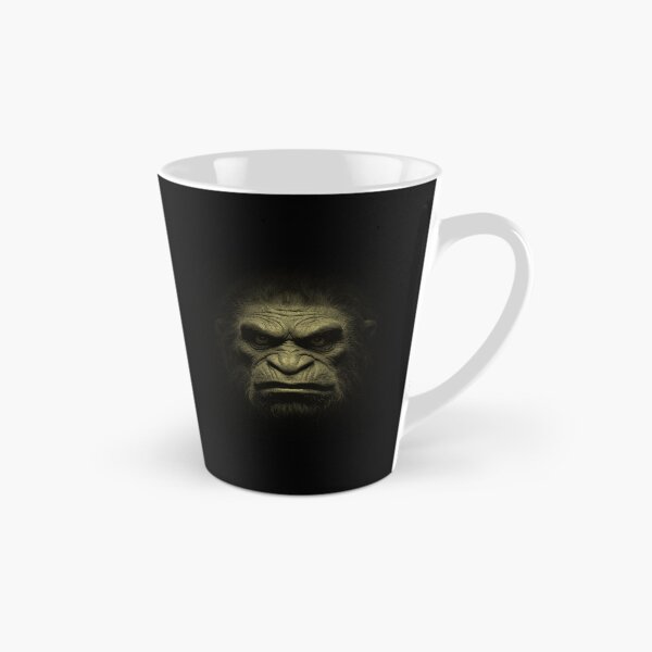 Aperçu de l'œuvre Monstre singe effrayant et en colère, ombres, horreur, Halloween créée et vendue par TackyTime.