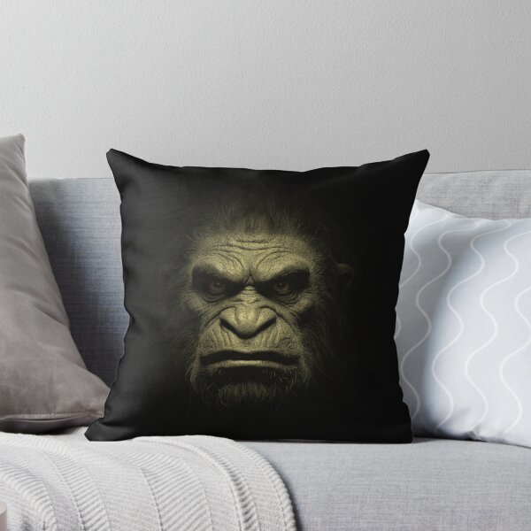 Aperçu de l'œuvre Monstre singe effrayant et en colère, ombres, horreur, Halloween créée et vendue par TackyTime.