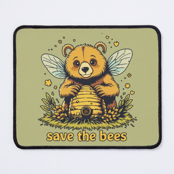 Item preview, Save The Bees – Cute Bee Bear designed and sold by Dospart.