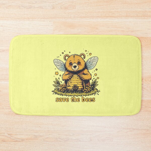 Item preview, Save The Bees – Cute Bee Bear designed and sold by Dospart.