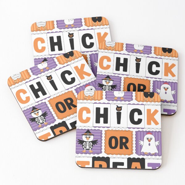 Item preview, Chick Or Treat Halloween Farmer Funny Chicken designed and sold by KitonicTees.