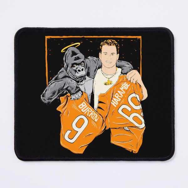 Item preview, The Cincinnati Jersey Swap Joe Burrow And Harambe designed and sold by ThreadNovaCraze.