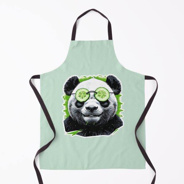 Item preview, Panda with Cucumber Eye Masks designed and sold by 0606PM.