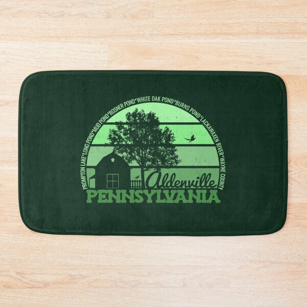 Item preview, Aldenville Pennsylvania Sunset Retro Vintage Local Pride Logo designed and sold by CRHPOD20.