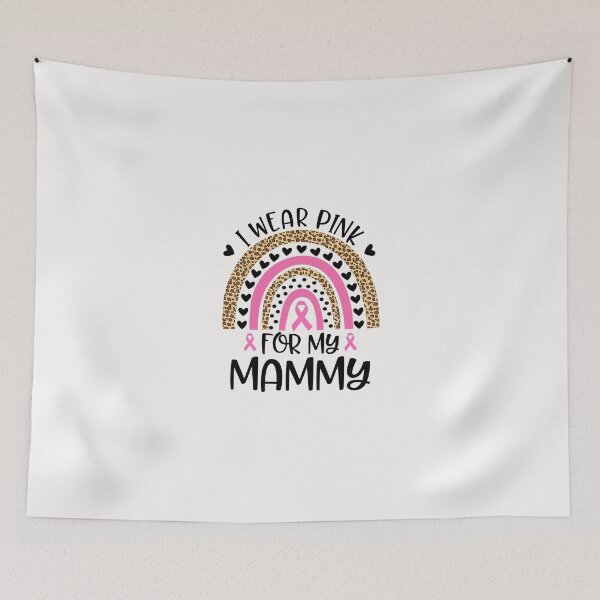 Item preview, Breast Cancer Awareness I Wear Pink For My Mammy designed and sold by grumpzara.