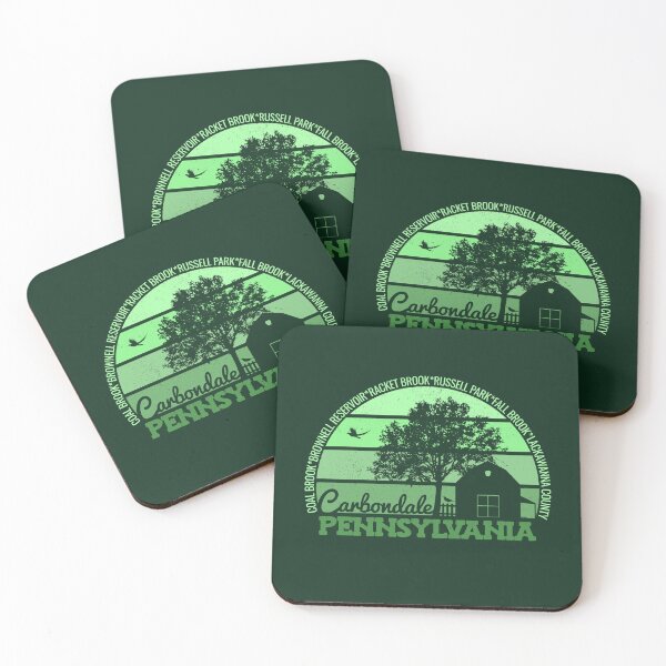 Item preview, Carbondale Pennsylvania Sunset Retro Vintage Local Pride Logo designed and sold by CRHPOD20.