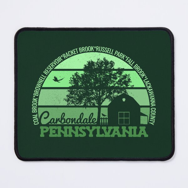 Item preview, Carbondale Pennsylvania Sunset Retro Vintage Local Pride Logo designed and sold by CRHPOD20.