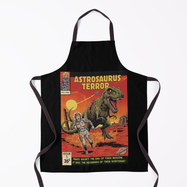 Item preview, The Terror of the Astrosaur on Mars. Comic Cover. designed and sold by JonelleTshirts.