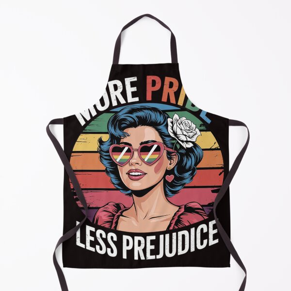 Item preview, More Pride Less Prejudice Pride Month LGBTQ Gay Lesbia  designed and sold by sheenmi.