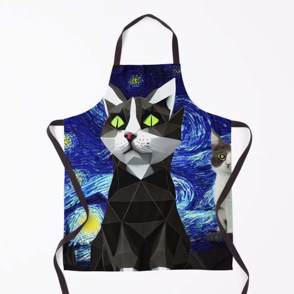 Artikelvorschau, Starry Gato und Kit entworfen und verkauft von ai-depot.