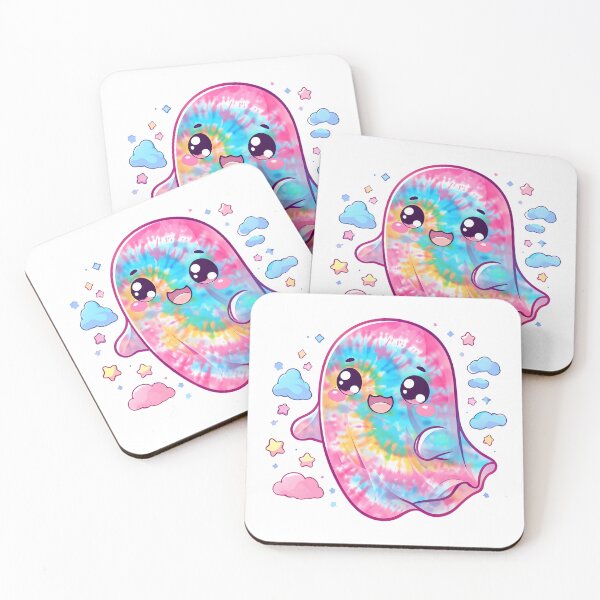 Item preview, Magical Ghost with Pastel Stars and Clouds designed and sold by The Crazy Cat Lady.