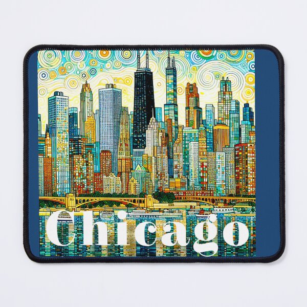 Item preview, Art Deco Chicago Poater designed and sold by CMooreWorx.
