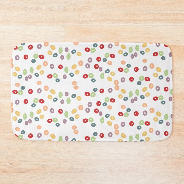 Item preview,  Rainbow Cereal Loops Colorful Breakfast Pattern designed and sold by Forgetting The World Co..