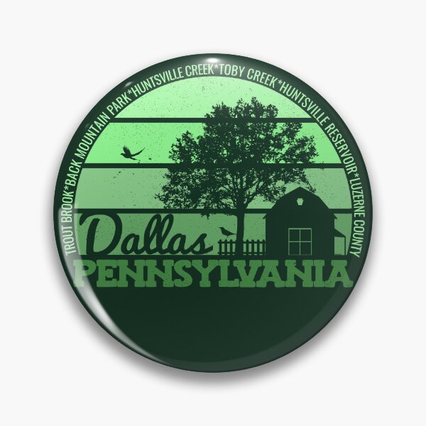 Item preview, Dallas Pennsylvania Sunset Retro Vintage Local Pride Logo designed and sold by CRHPOD20.