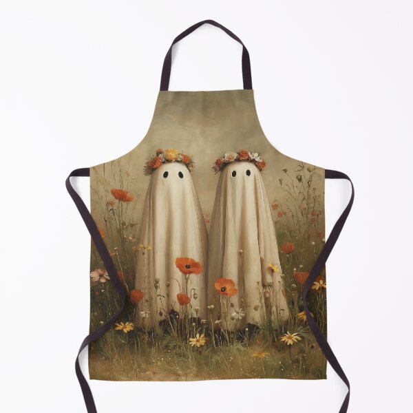 Item preview, Whimsical Ghosts in Wildflowers designed and sold by junkydotcom.
