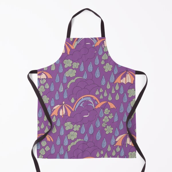 Item preview, Umbrellas and Rain Over Gentle Clouds designed and sold by joycrysstudio.