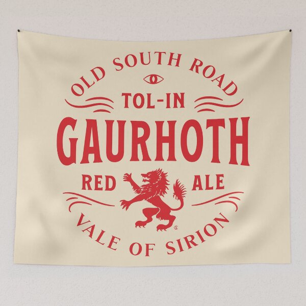 Item preview, Tol-in-Gaurhoth Red Ale (red) designed and sold by Murder of Crows.