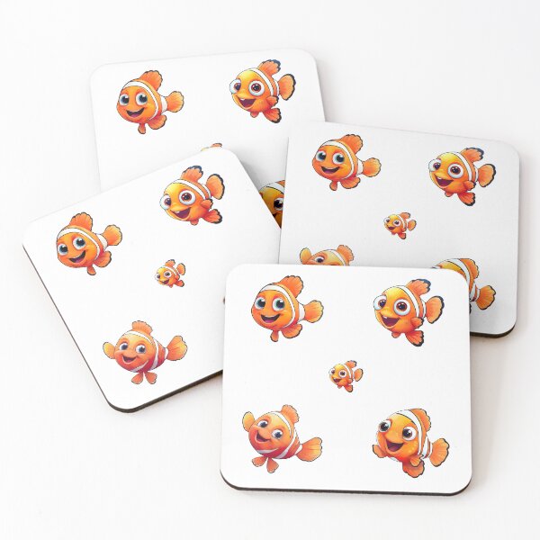 Item preview, Anemone fish Name Set designed and sold by graphic-genie.