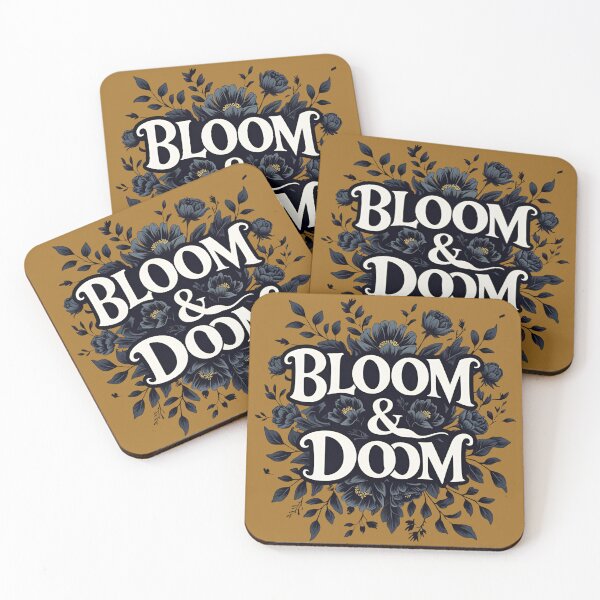 Item preview, Bloom & Doom – Darkly Botanical Sticker designed and sold by SproutStitchHandmade.