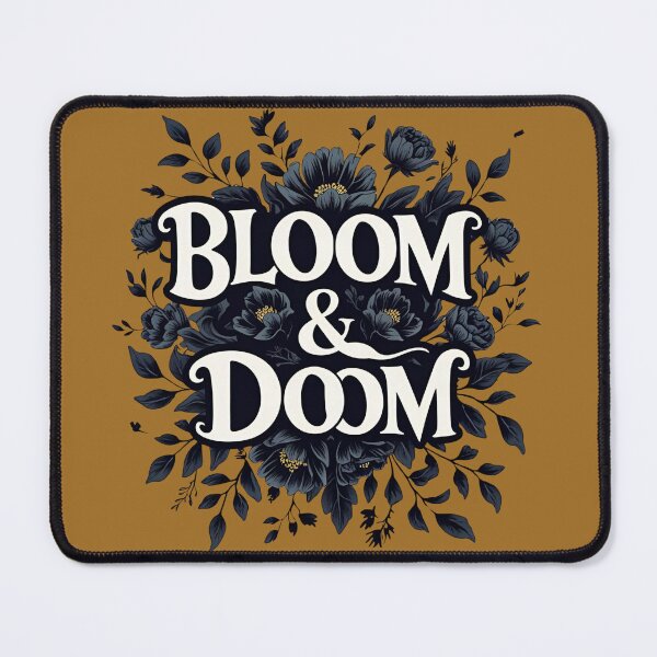 Item preview, Bloom & Doom – Darkly Botanical Sticker designed and sold by SproutStitchHandmade.