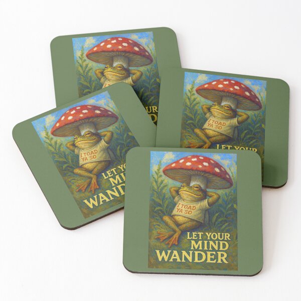 Item preview, Toad Let's His Mind Wander designed and sold by Tridentulus.