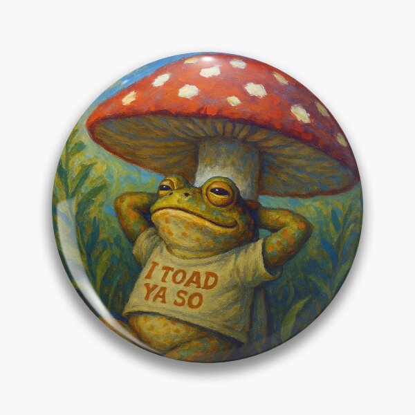 Item preview, Toad Let's His Mind Wander designed and sold by Tridentulus.