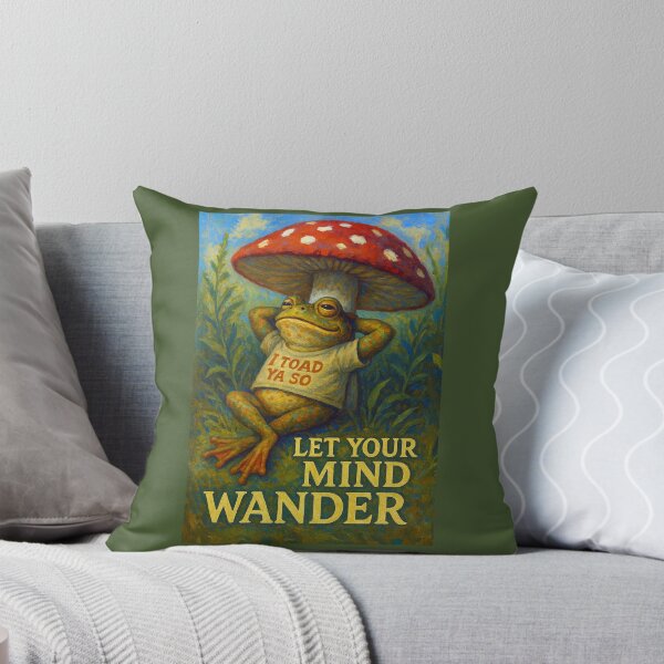 Item preview, Toad Let's His Mind Wander designed and sold by Tridentulus.