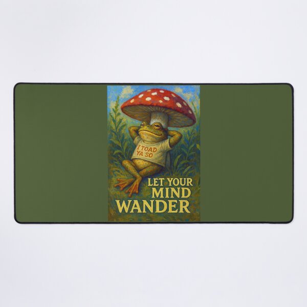 Item preview, Toad Let's His Mind Wander designed and sold by Tridentulus.