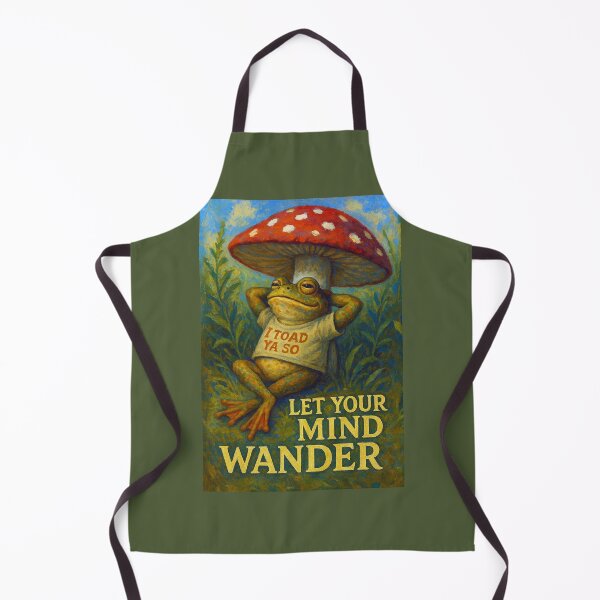 Item preview, Toad Let's His Mind Wander designed and sold by Tridentulus.