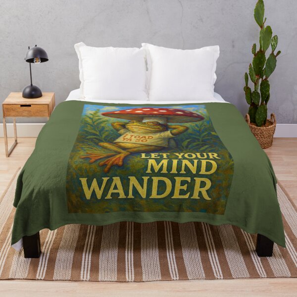 Item preview, Toad Let's His Mind Wander designed and sold by Tridentulus.