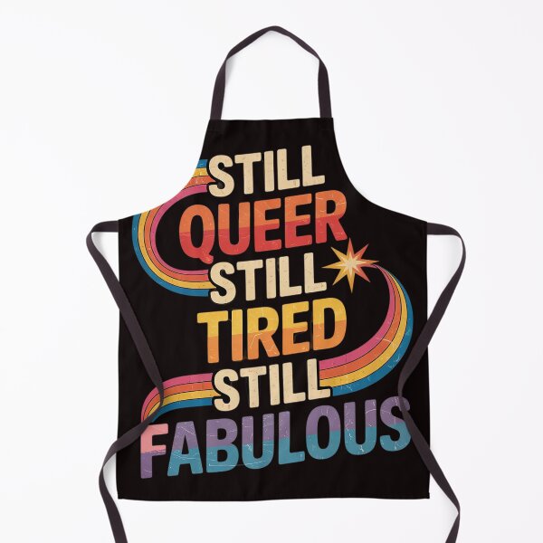 Item preview, Queer Tired LGBTQ Humor Burnout Pride Pastel Protest Rage1  designed and sold by sheenmi.