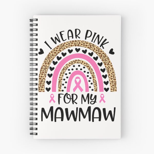 Item preview, Breast Cancer Awareness I Wear Pink For My Mawmaw designed and sold by grumpzara.