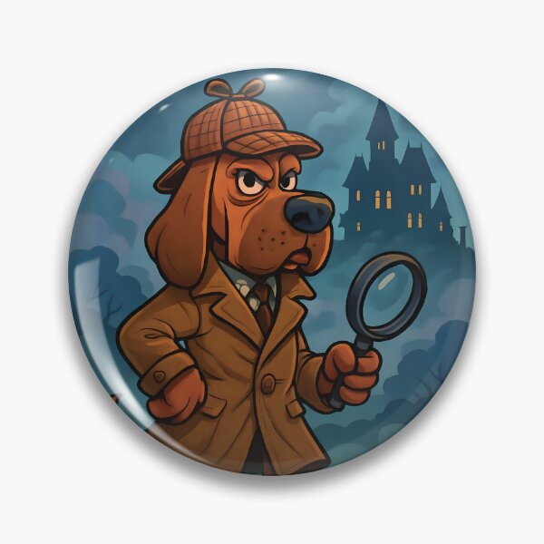 Item preview, The Hound of the Barkervilles – Victorian Bloodhound Detective designed and sold by designs_by_s2.